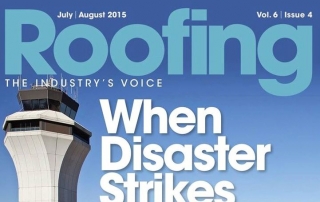 Venture Construction Group featured in Roofing- The Industry's Voice- July/Aug 2015